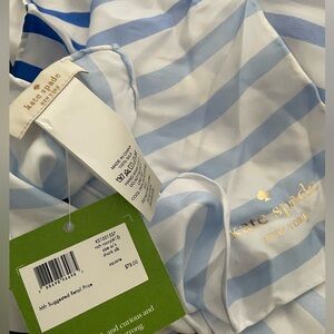 Kate Spade New York Dive in Shark Silk Scarf